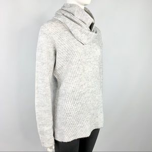 Liz Claiborne V-neck With Infinity Scarf Sweater